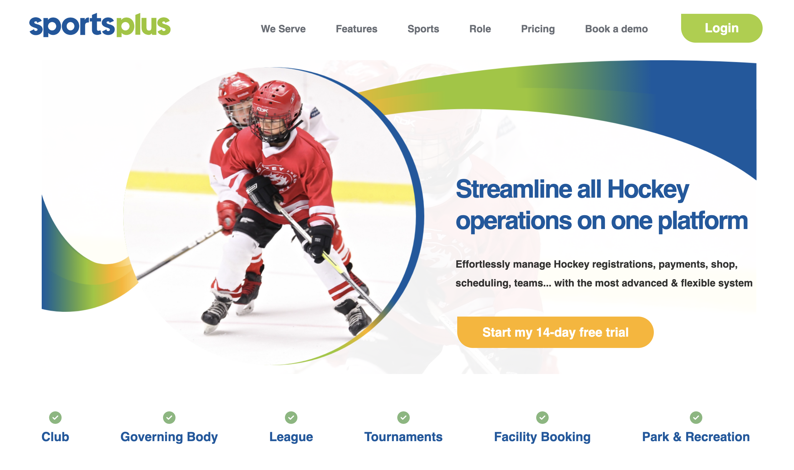 SportsPlus hockey management software
